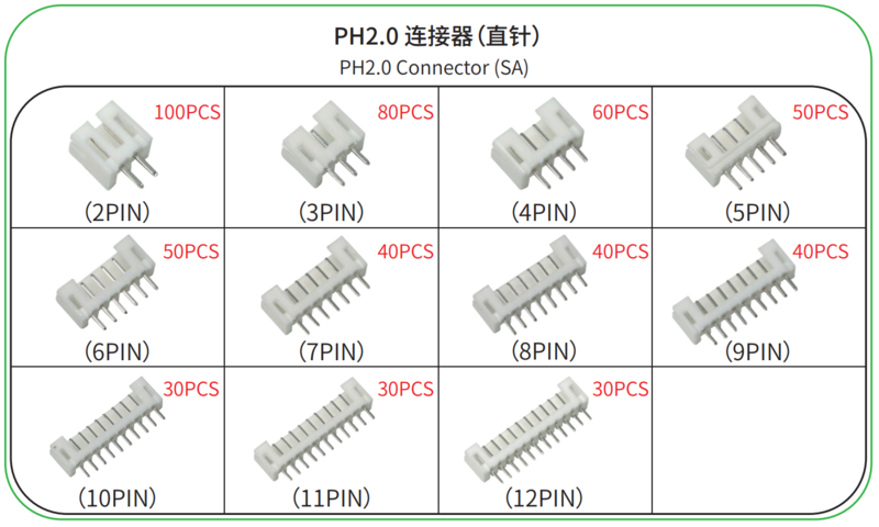 文件:XH2.54 Connector 直针.png