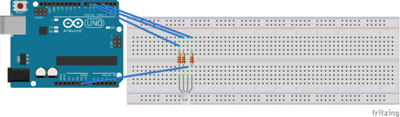 文件:Arduino实验四:三彩渐变实验.png