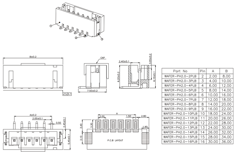 文件:XH2.54 Connector 立贴1.png