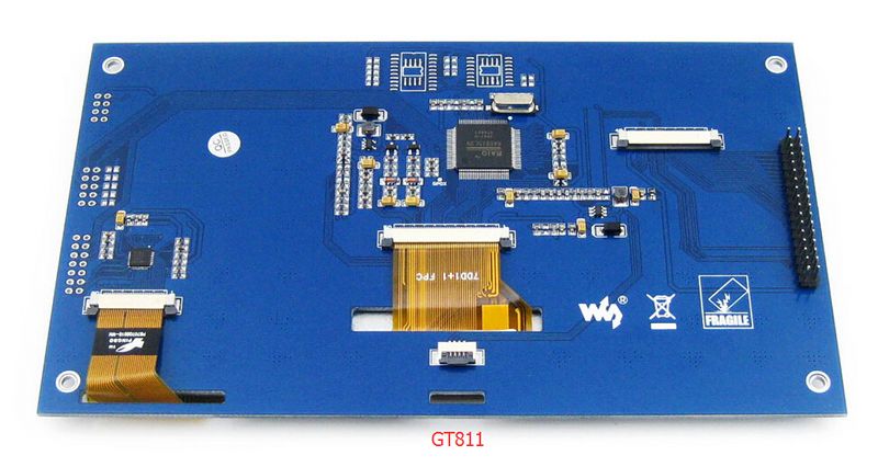 文件:7inch Capacitive Touch LCD C GT811.jpg