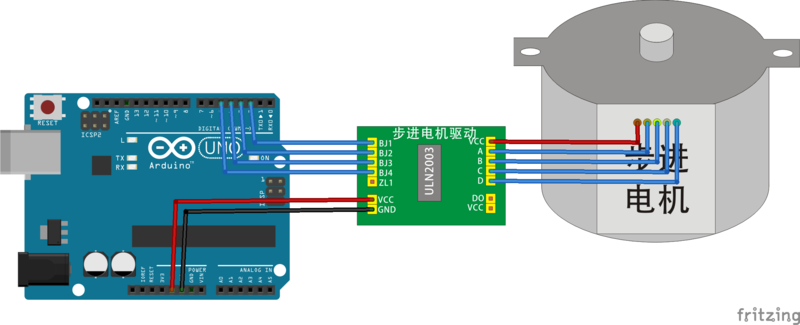 文件:Arduino实验十八:步进电机实验.png
