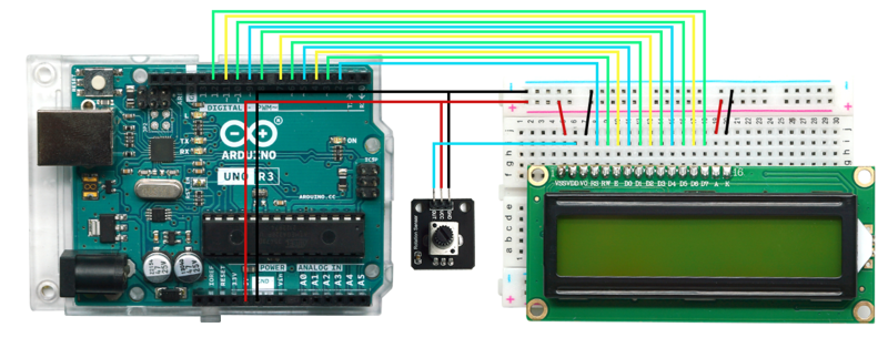 Arduino实验三十一：LCD1602实验 接线3.png