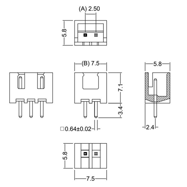 XH2.54 Connector—直针1.jpg