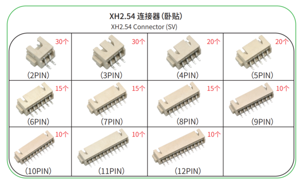 XH2.54 Connector—卧贴.png