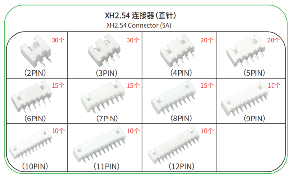 XH2.54 Connector—直针.png
